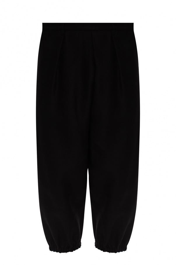Saint Laurent skinny trousers with elasticated cuffs